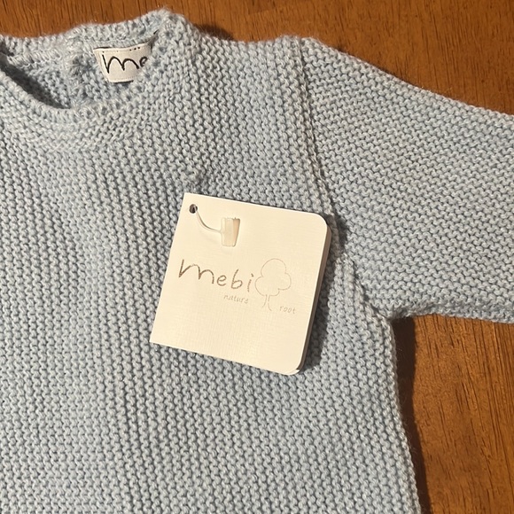 NWT - Mebi root baby sweater - 1 month- Azul - Picture 2 of 4